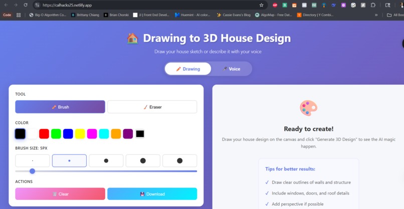 Sketch2Model – screenshot 1
