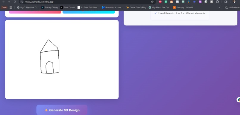 Sketch2Model – screenshot 2