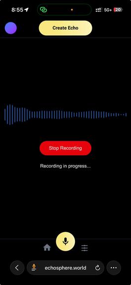 Echosphere: Next Generation Social Media – screenshot 3
