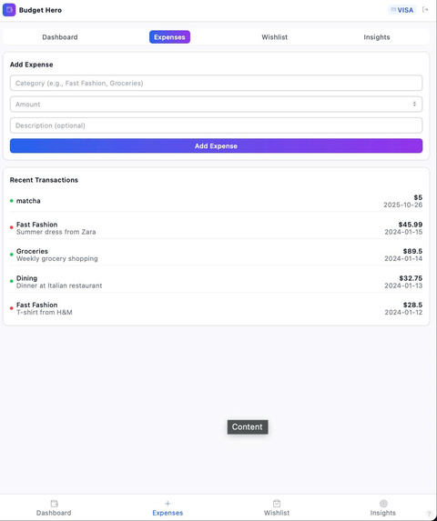 Budget Hero – screenshot 2
