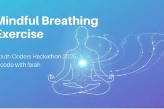Mindful Breathing Exercise – Stress Relief App (Python)