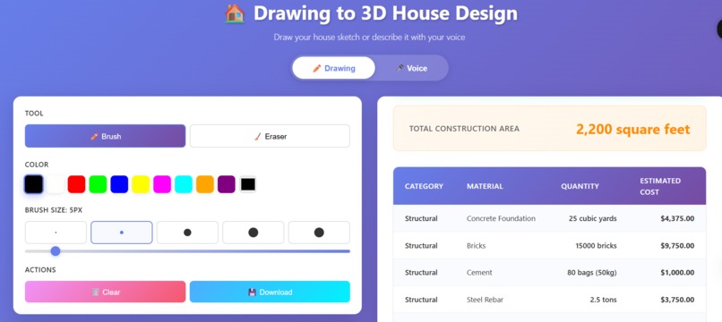 Sketch2Model – screenshot 5
