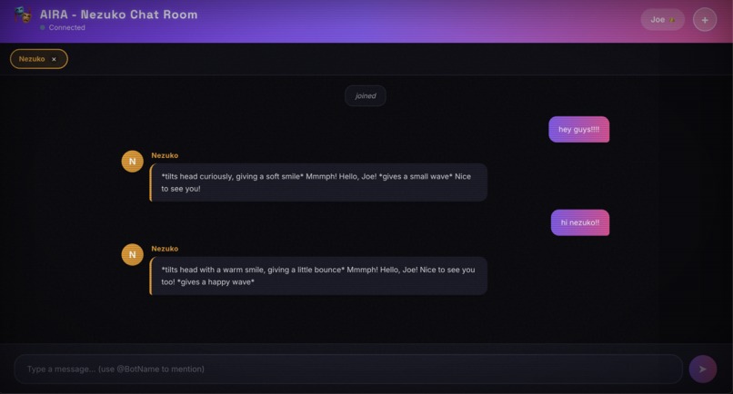 AIRA (AI Room Arena) – screenshot 1