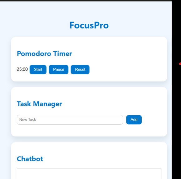FocusPro – screenshot 1