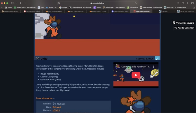 Cosmic Cattle Run – screenshot 2
