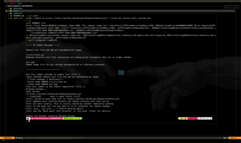 GitScribe – screenshot 1