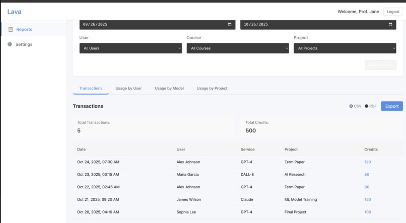 CLASP – screenshot 2