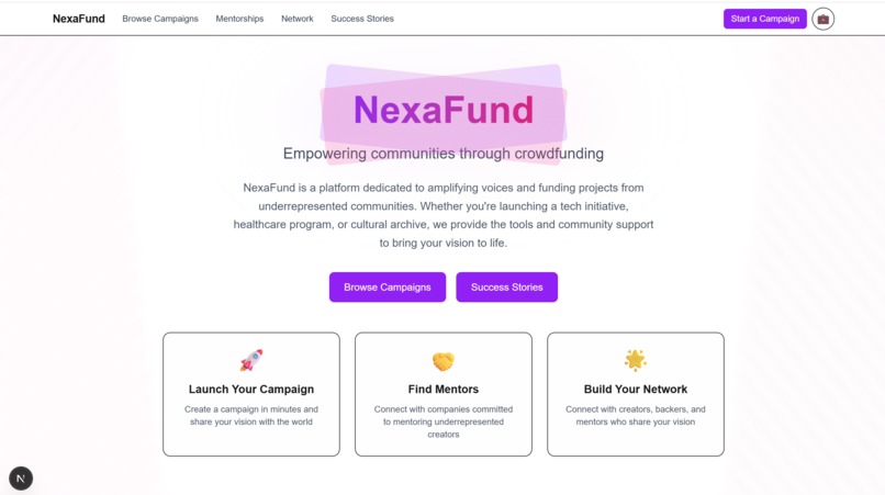 Nexafund – screenshot 5