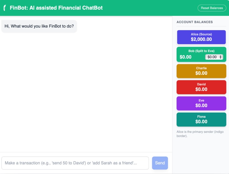 FinBot – screenshot 1
