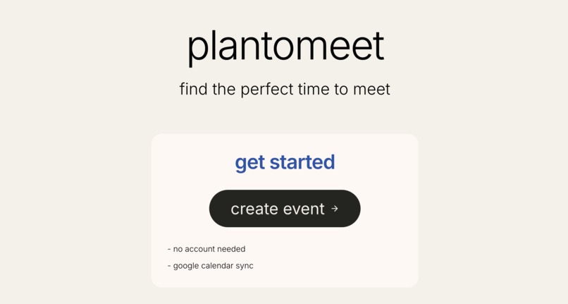 Plan-To-Meet – screenshot 2