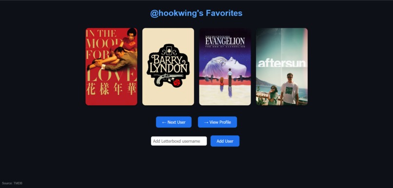 Cinema Swipe – screenshot 1