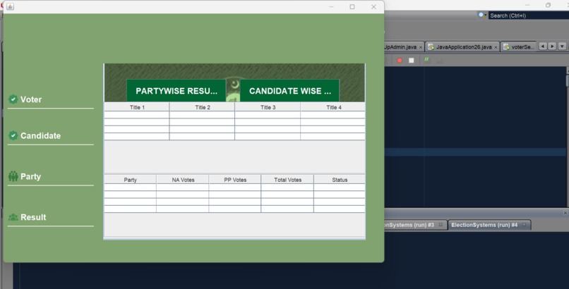 Election Management System With Automatic Results. – screenshot 1