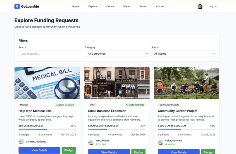 GoLoanMe – screenshot 2