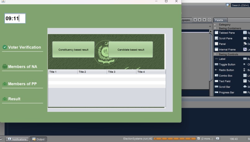 Election Management System With Automatic Results. – screenshot 2