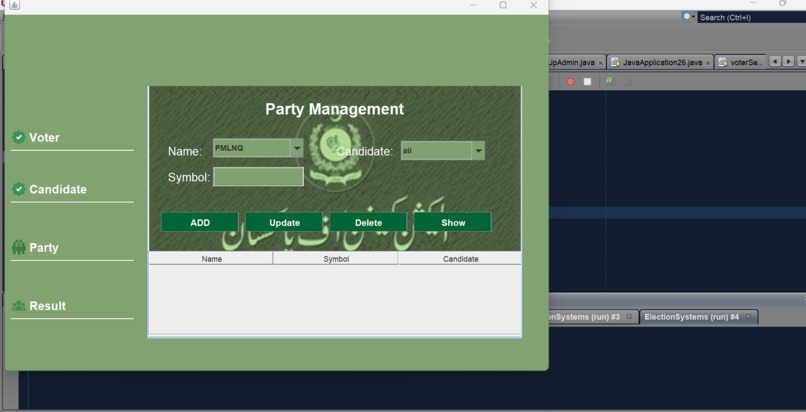 Election Management System With Automatic Results. – screenshot 3