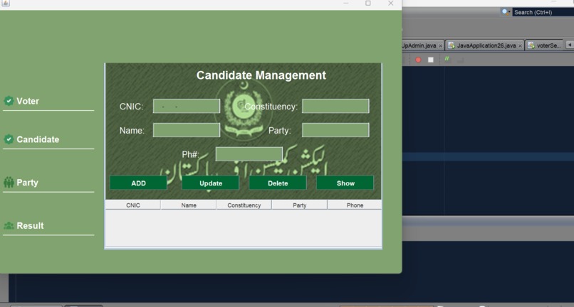 Election Management System With Automatic Results. – screenshot 4