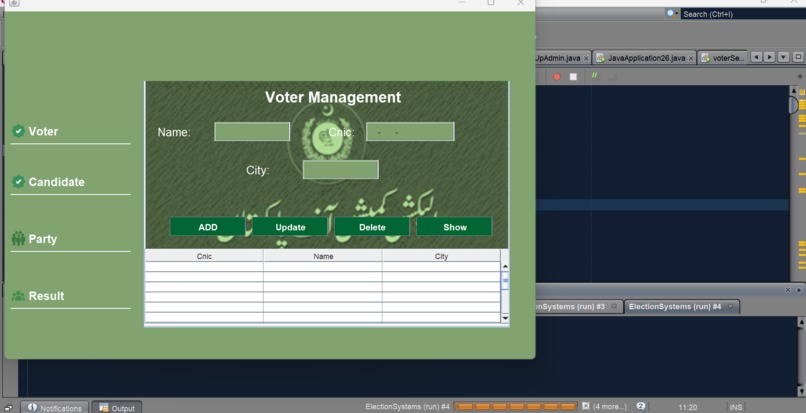 Election Management System With Automatic Results. – screenshot 6