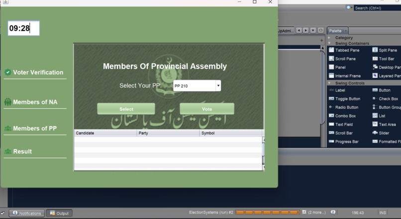 Election Management System With Automatic Results. – screenshot 7