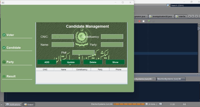 Election Management System With Automatic Results. – screenshot 8