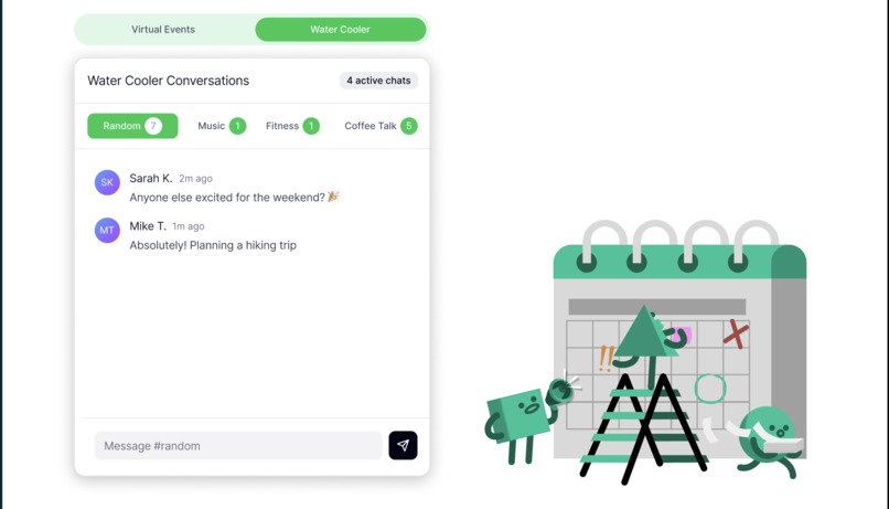 GBRE Employee Wellness Dashboard – screenshot 3