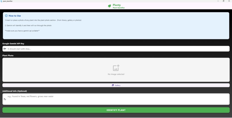 Plant_Identifier – screenshot 1