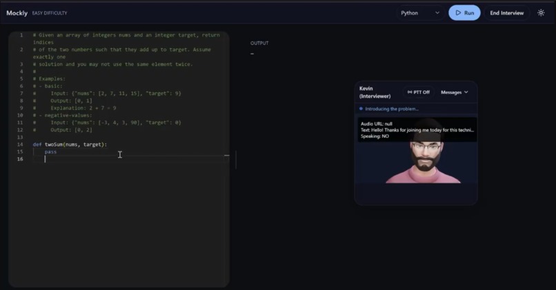 Mockly — The Best Way to Prep For Interviews – screenshot 1