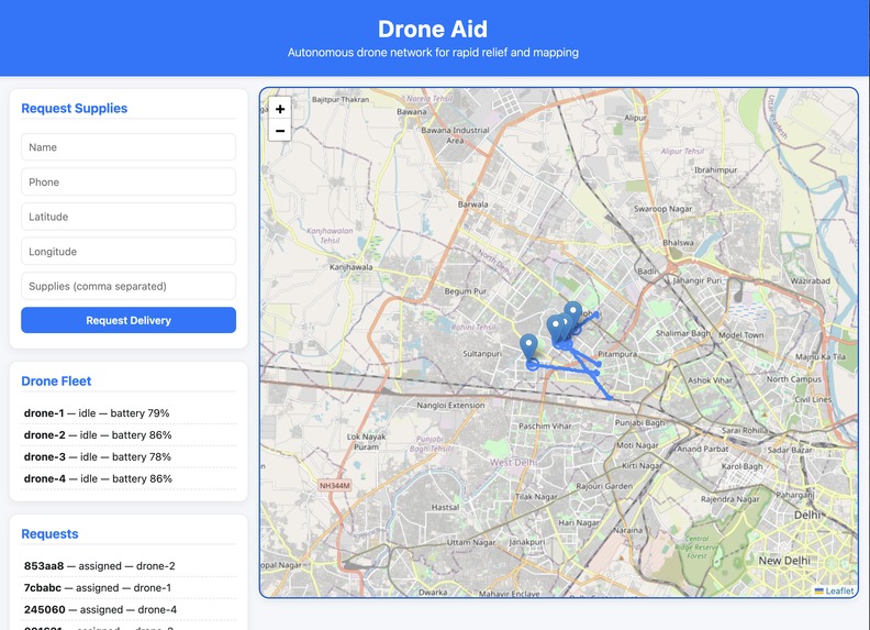 Drone Aid – screenshot 1