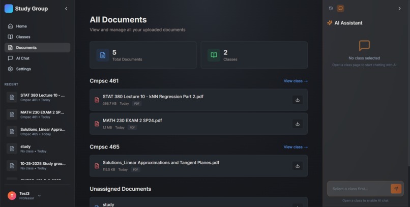 Study group  – screenshot 3
