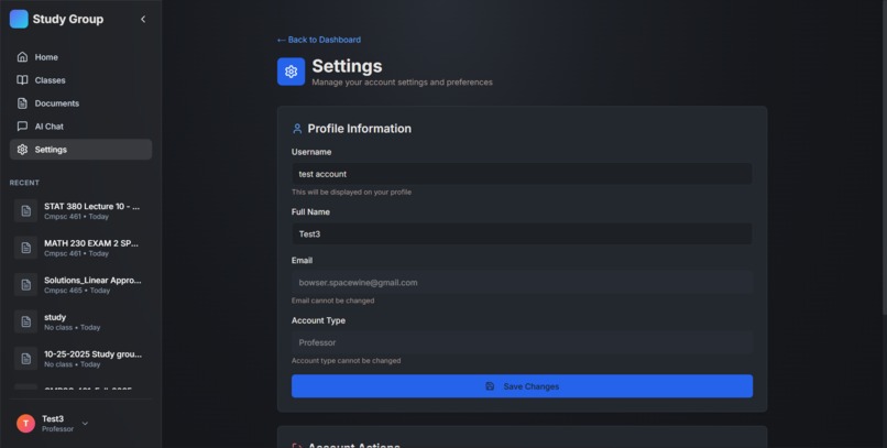Study group  – screenshot 4