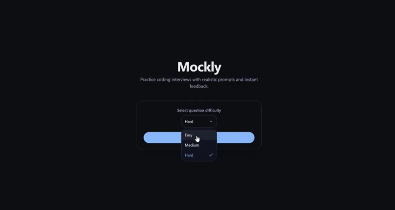 Mockly — The Best Way to Prep For Interviews – screenshot 2