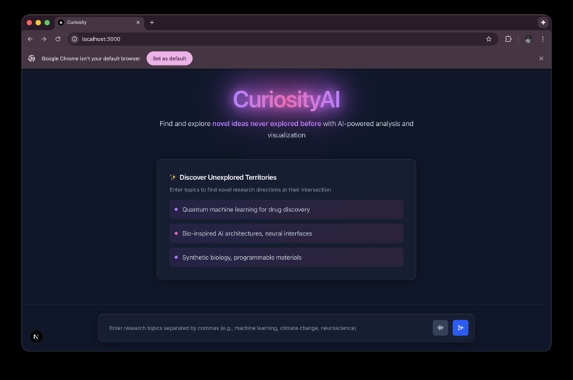 CuriosityAI – screenshot 1