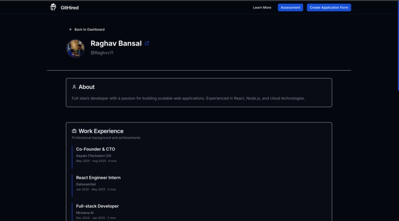 Githired – screenshot 5