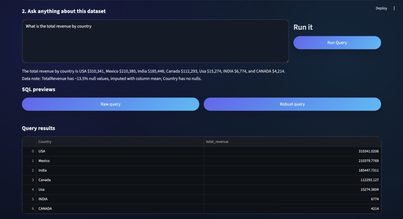 KleanSQL – screenshot 2