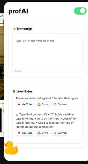 ProfAI – screenshot 3