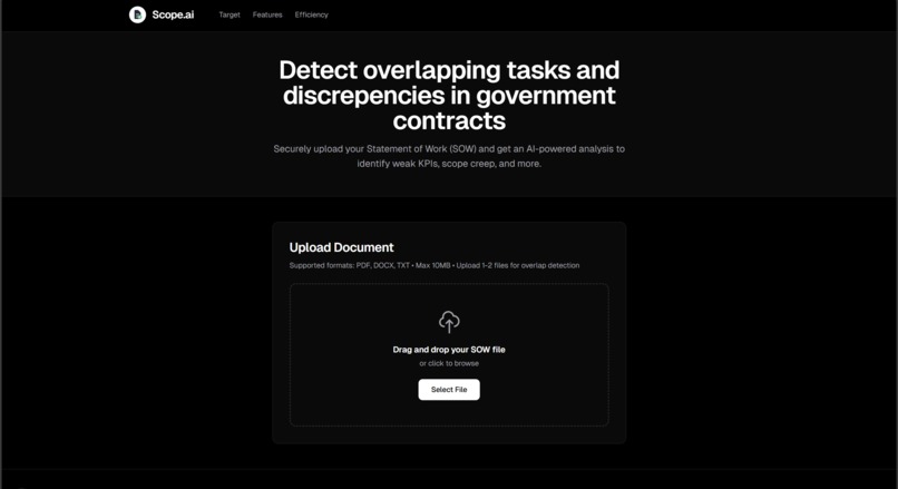 SCOPE.ai – screenshot 1