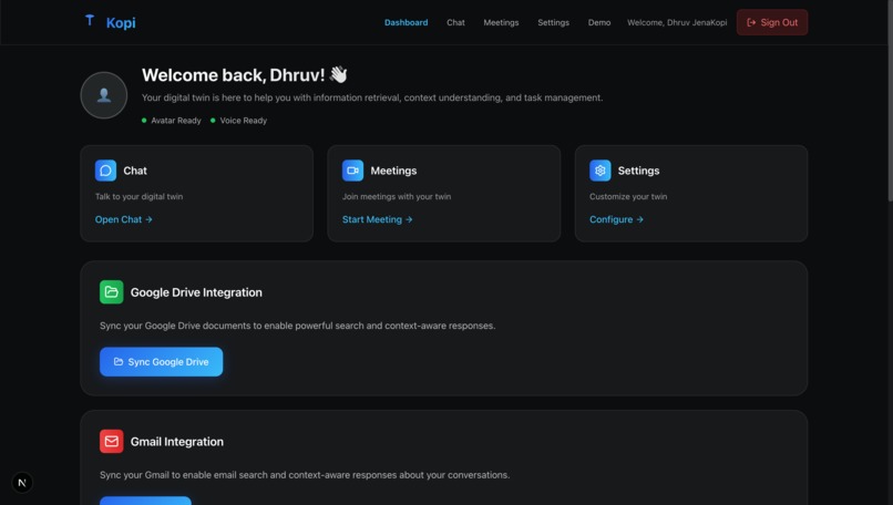 Kopi – screenshot 1