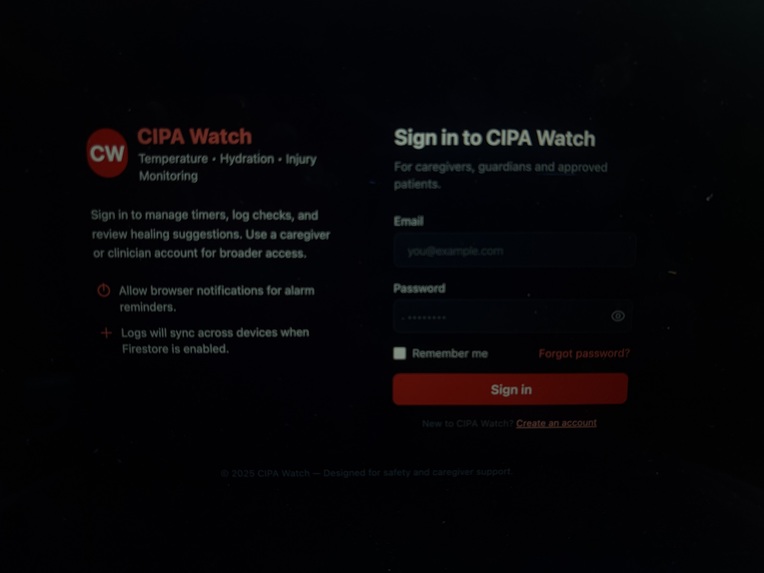 CIPA Watch – screenshot 1
