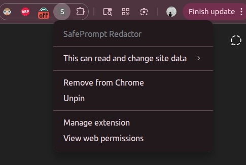 SafePrompt – screenshot 1