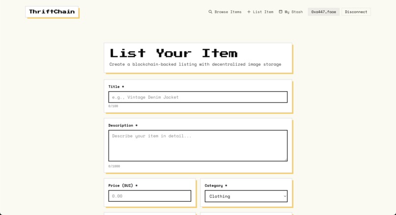 ThriftChain – screenshot 2