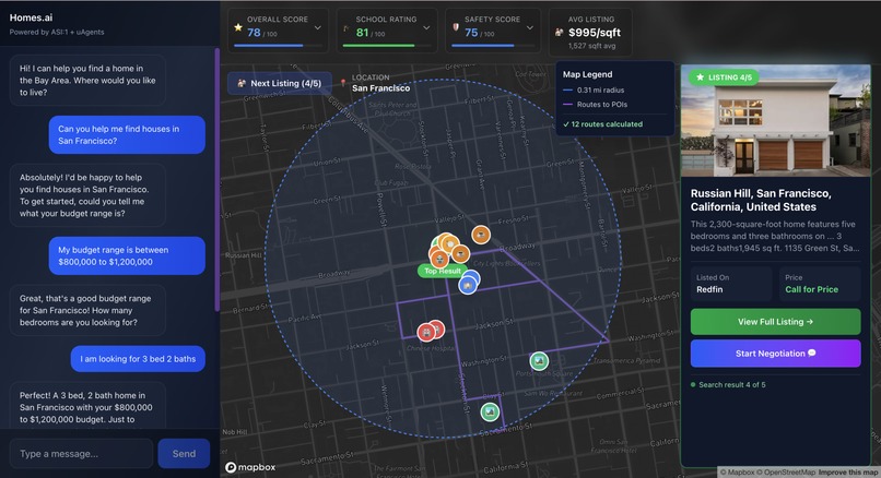 Homes.ai: Personal Real-Estate Agent – screenshot 1