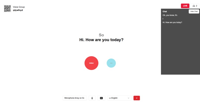 Talk to Me – screenshot 2