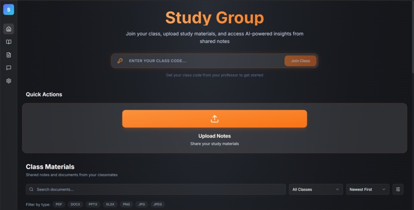 Study group  – screenshot 1