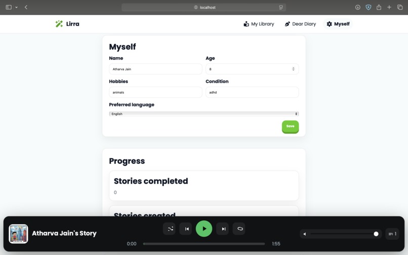 Lirra – The Empathetic Storytelling Buddy for Kids – screenshot 3