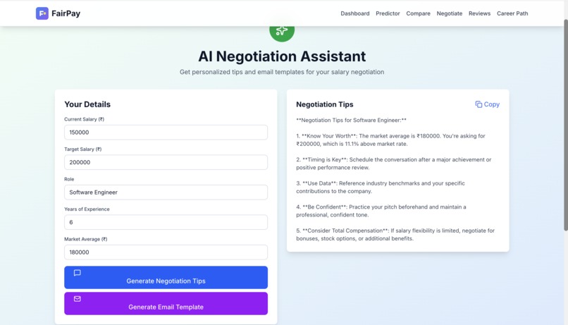 FairPay – screenshot 7
