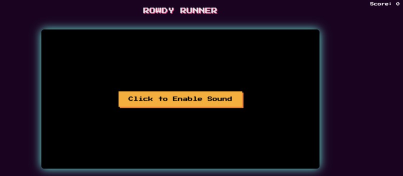 Rowdy Runner – screenshot 1