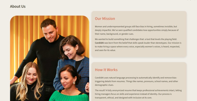 CandidAI – screenshot 3