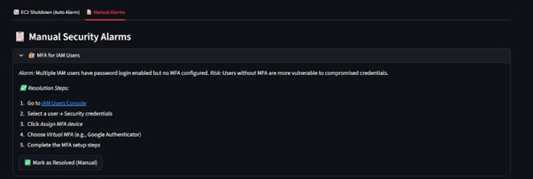 Cloudwise: AI Agents for AWS Cost & Compliance Optimization – screenshot 3