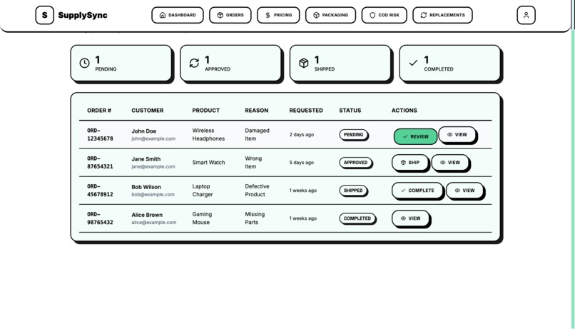 SupplySync – screenshot 5
