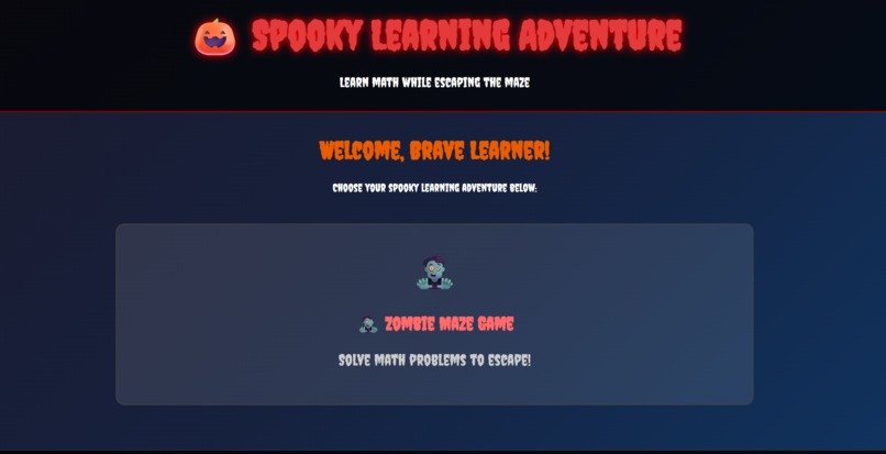 Spookathon-Math-Runner(math track) – screenshot 1