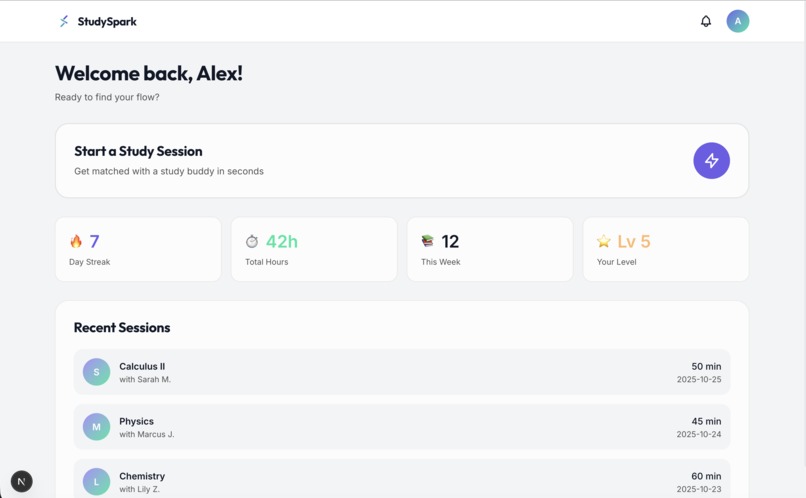 Study Spark – screenshot 1